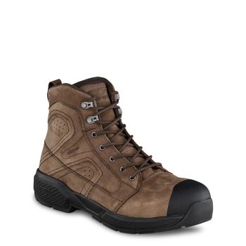 Red Wing Exos Lite 6-inch Waterproof Safety Toe Wandelschoenen Heren Bruin - 2454